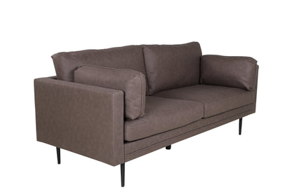 3-personers sofa, brun