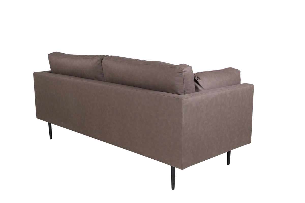 3-personers sofa, brun