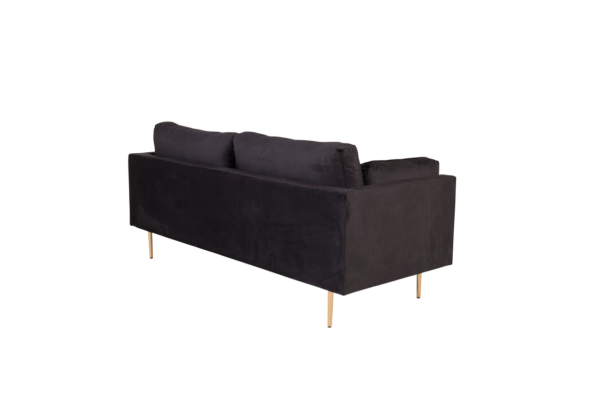 3-personers sofa, sort