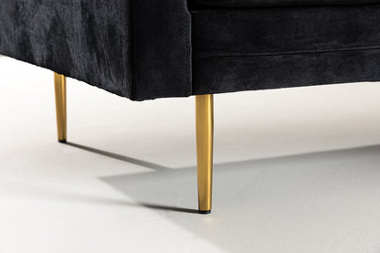 3-personers sofa, sort