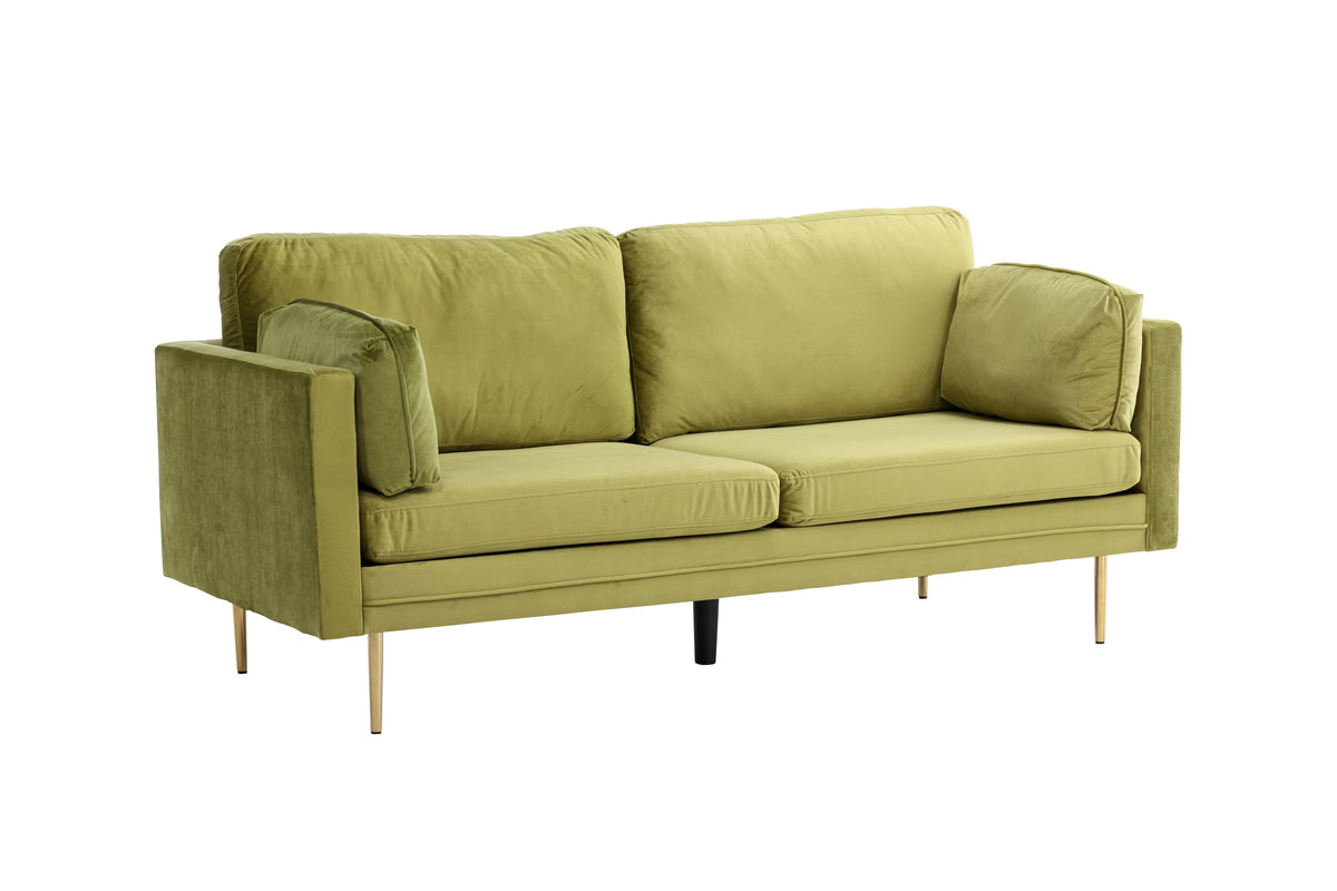3-personers sofa, grøn