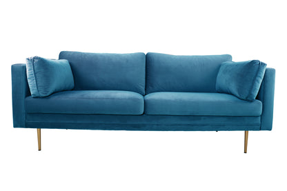 3-personers sofa, blå
