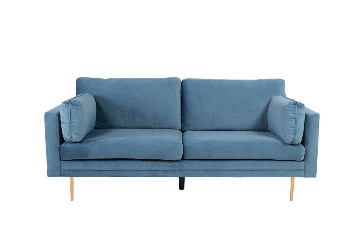 3-personers sofa, blå