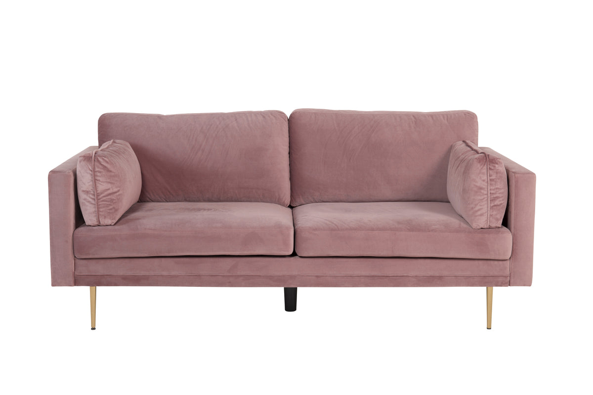 3-personers sofa, pink
