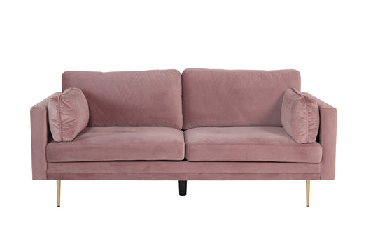 3-personers sofa, pink
