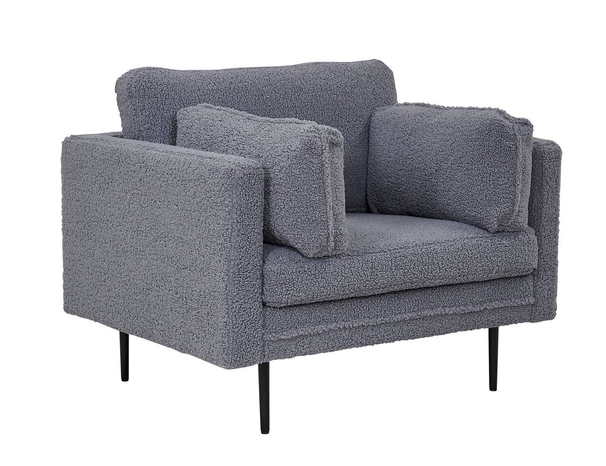 Lænestol Mørkegrå