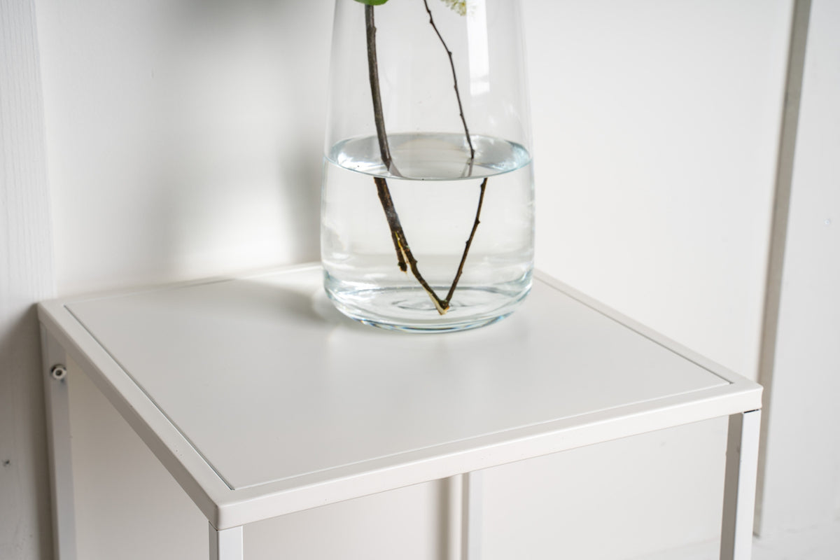 Sidebord 37 x 38 Hvid