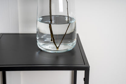 Staal Sidebord 38 x 37 Sort