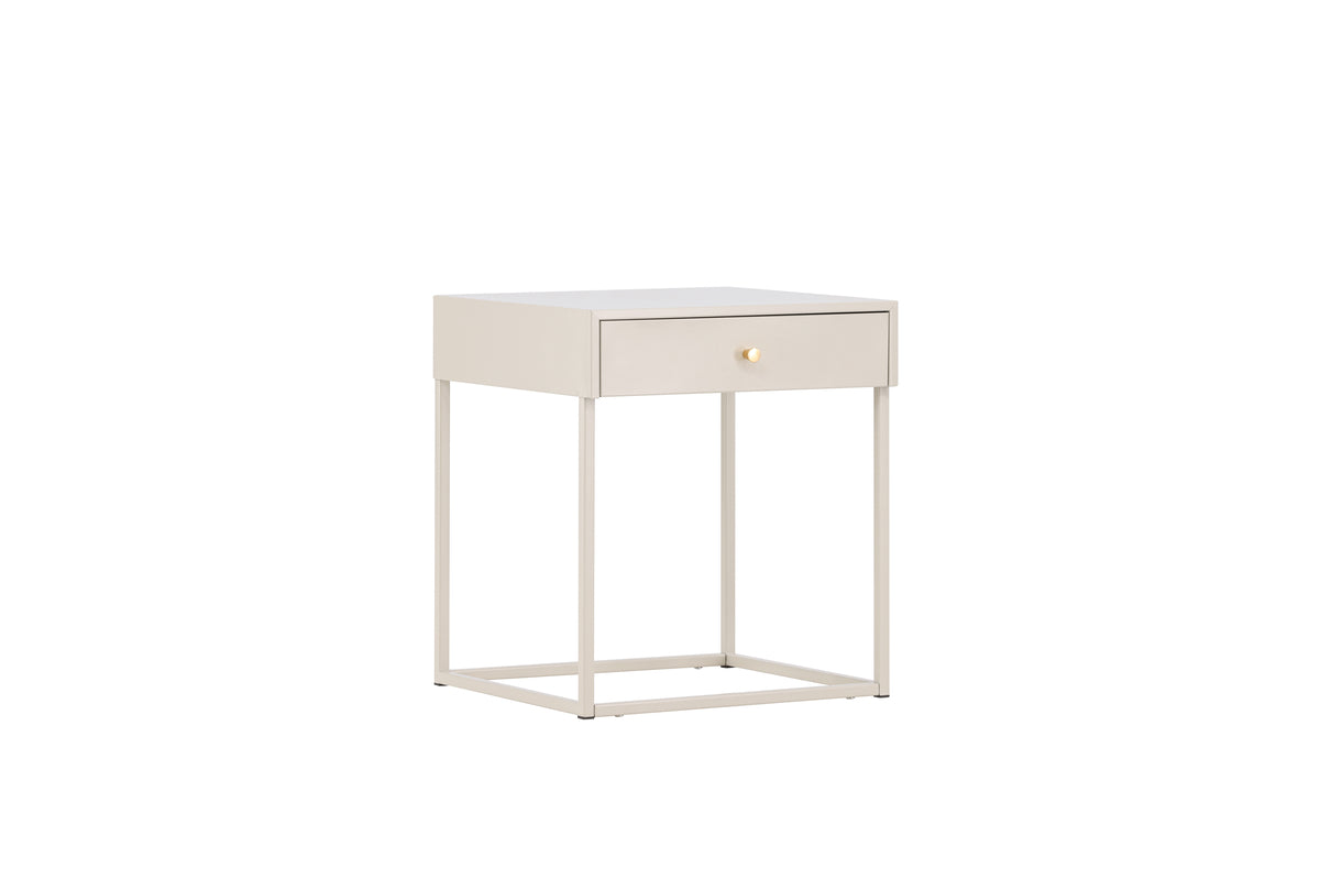 Sengebord 43 x 41 Beige