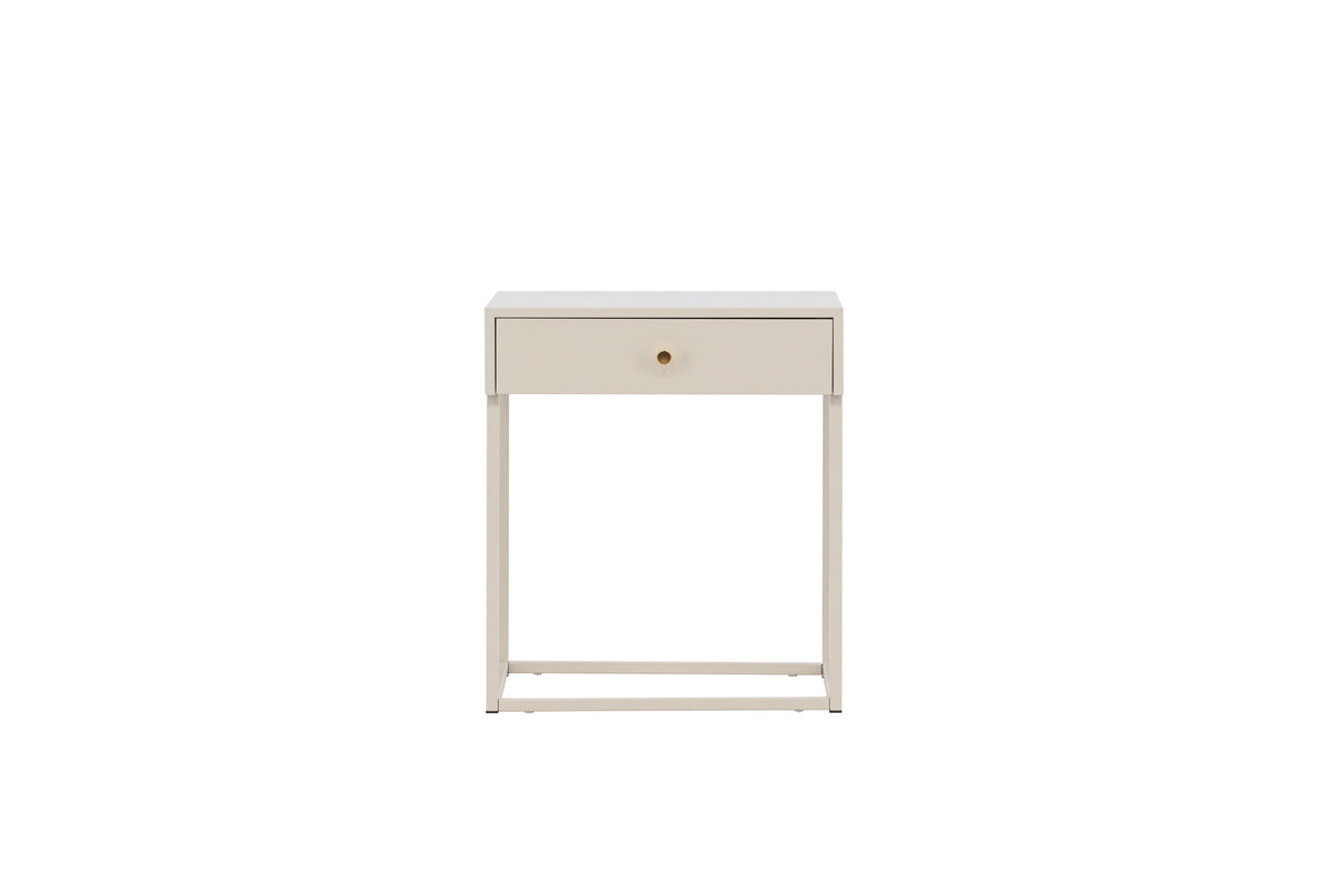 Sengebord 43 x 41 Beige