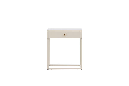 Sengebord 43 x 41 Beige