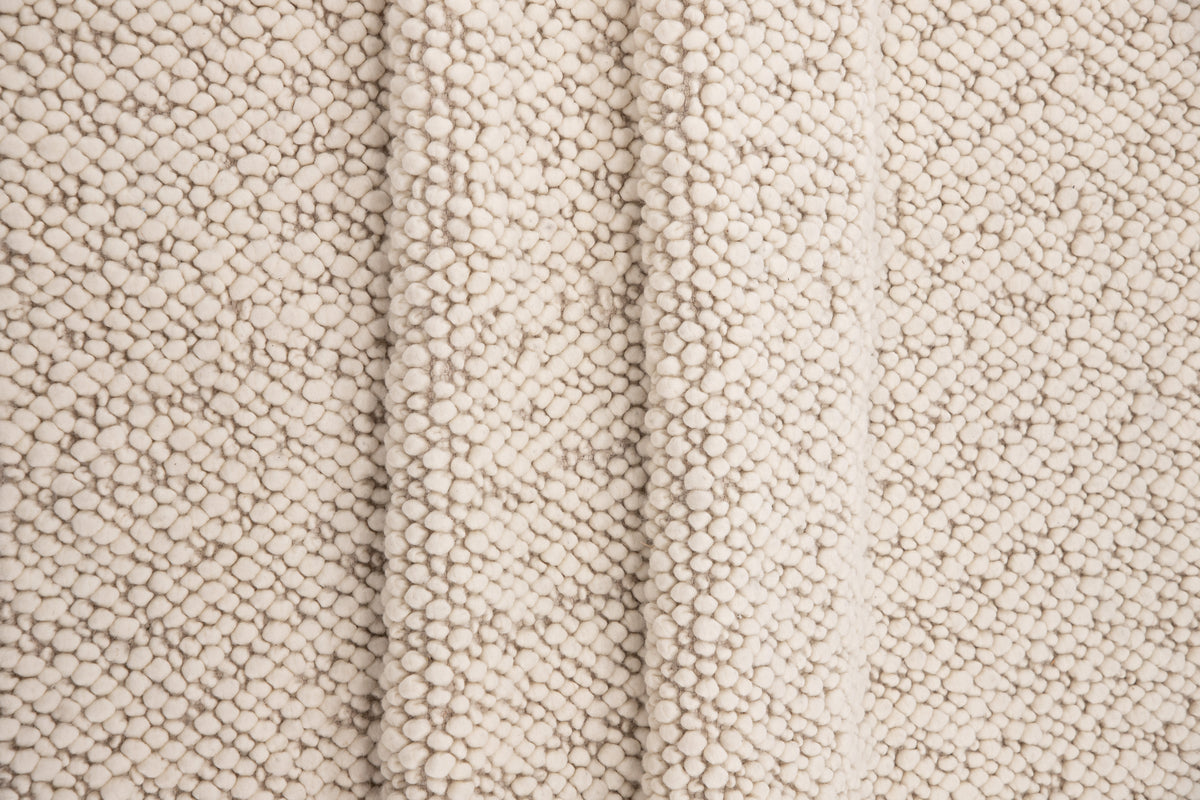 Jajru Rektangulært tæppe 160 x 230 Hvid