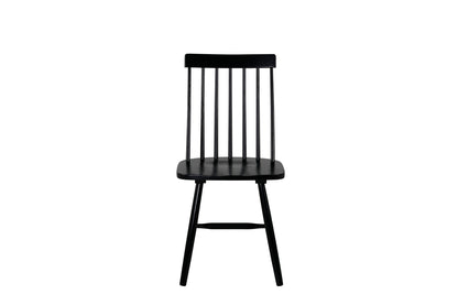 Lönneberga Spisebordsstol 2-pak Sort