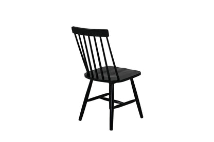 Lönneberga Spisebordsstol 2-pak Sort