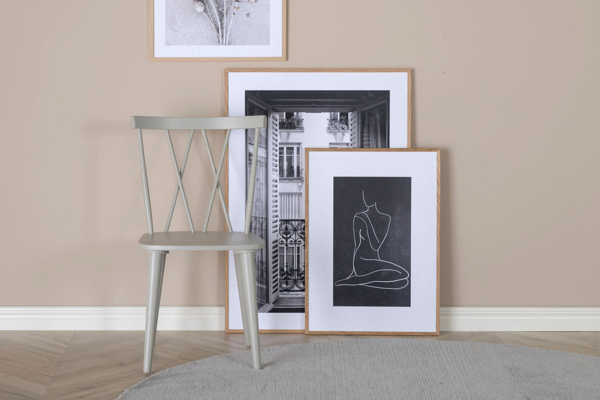 Mariette Spisebordsstol Grå