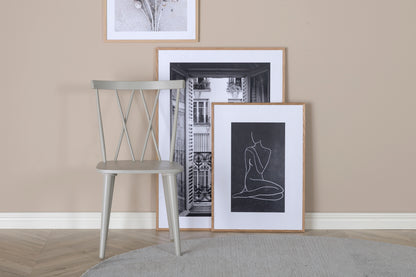 Mariette Spisebordsstol Grå