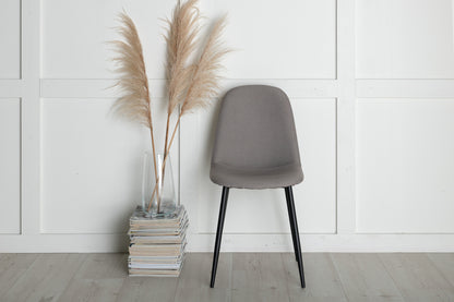 Polar Spisebordsstol 2-pak Grå