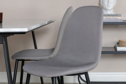 Polar Spisebordsstol 2-pak Grå