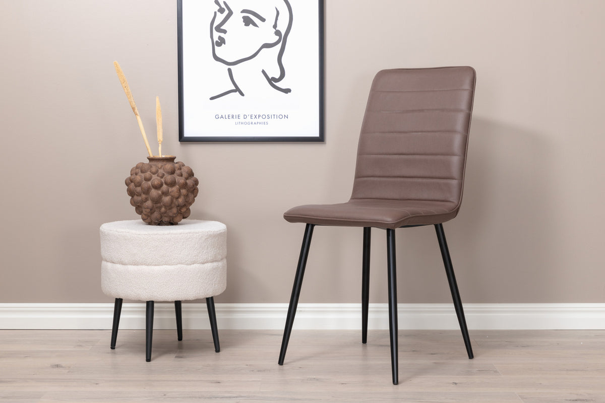 Windu Spisebordsstol 2-pak Brun