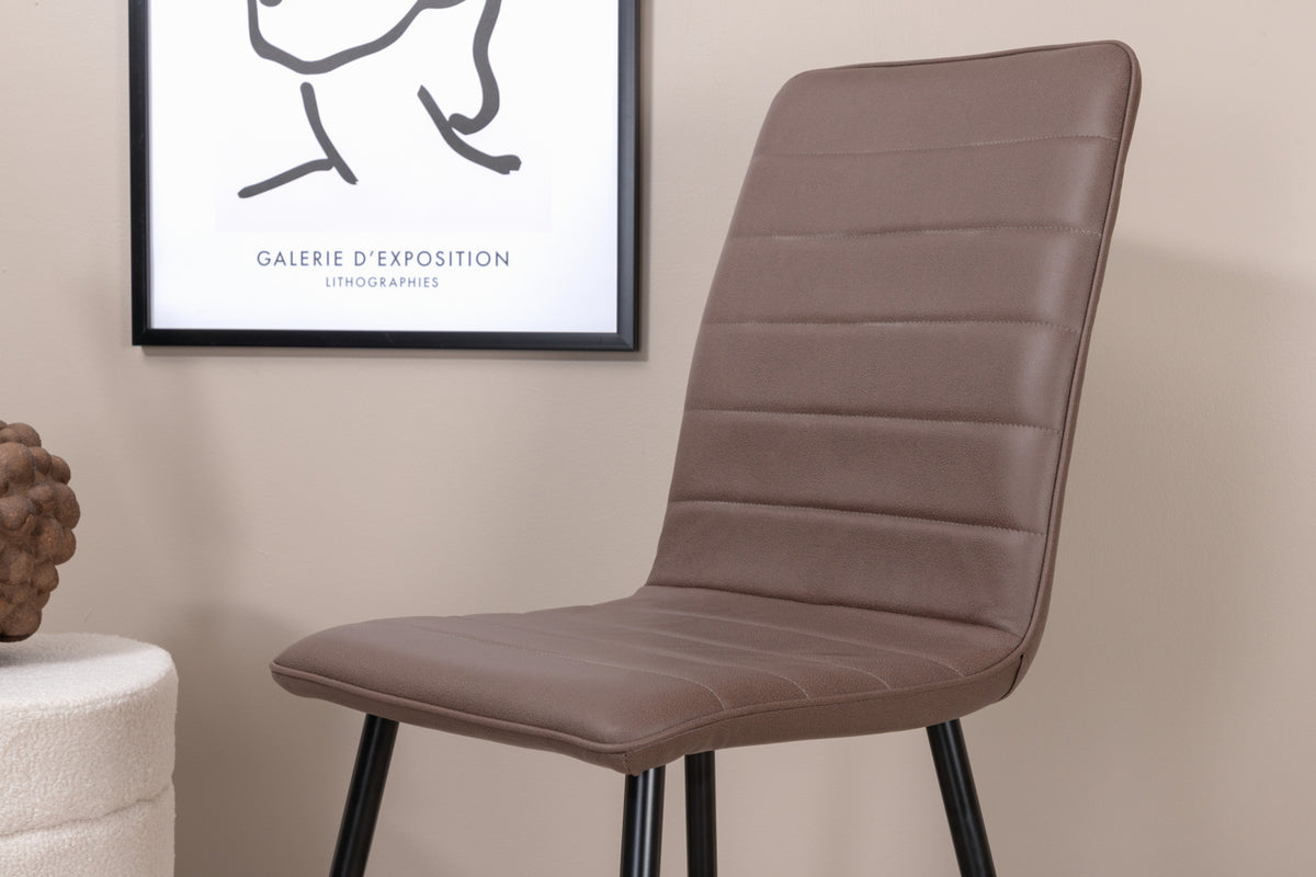 Windu Spisebordsstol 2-pak Brun