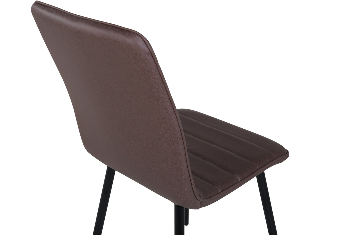 Windu Spisebordsstol 2-pak Brun