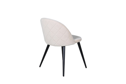 Velvet Spisebordsstol 2-pak Beige