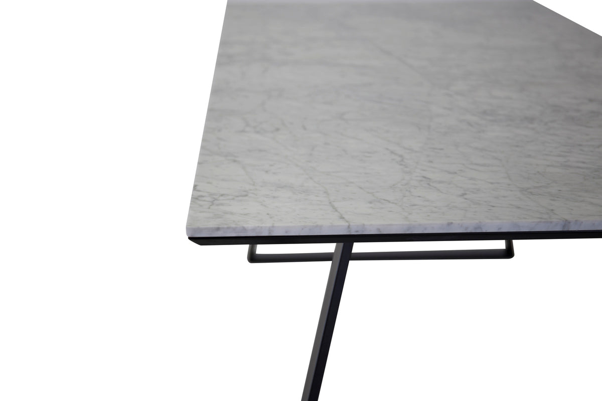 Estelle Rektangulært spisebord 200 x 90 Hvid