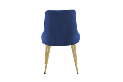 Velvet Deluxe Spisestol 2-pak Blå