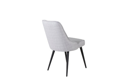 Velvet Deluxe Spisestol 2-pak Grå