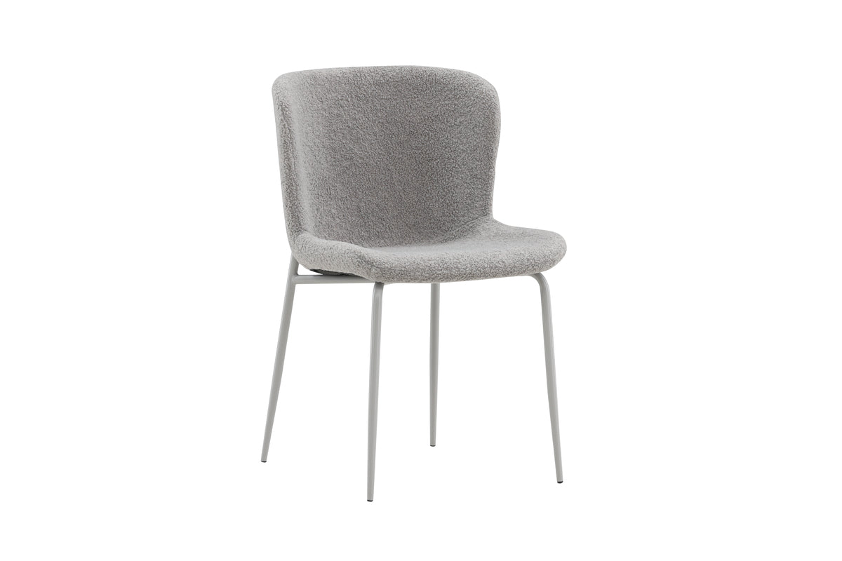 Modesto Spisebordsstol 2-pak Grå