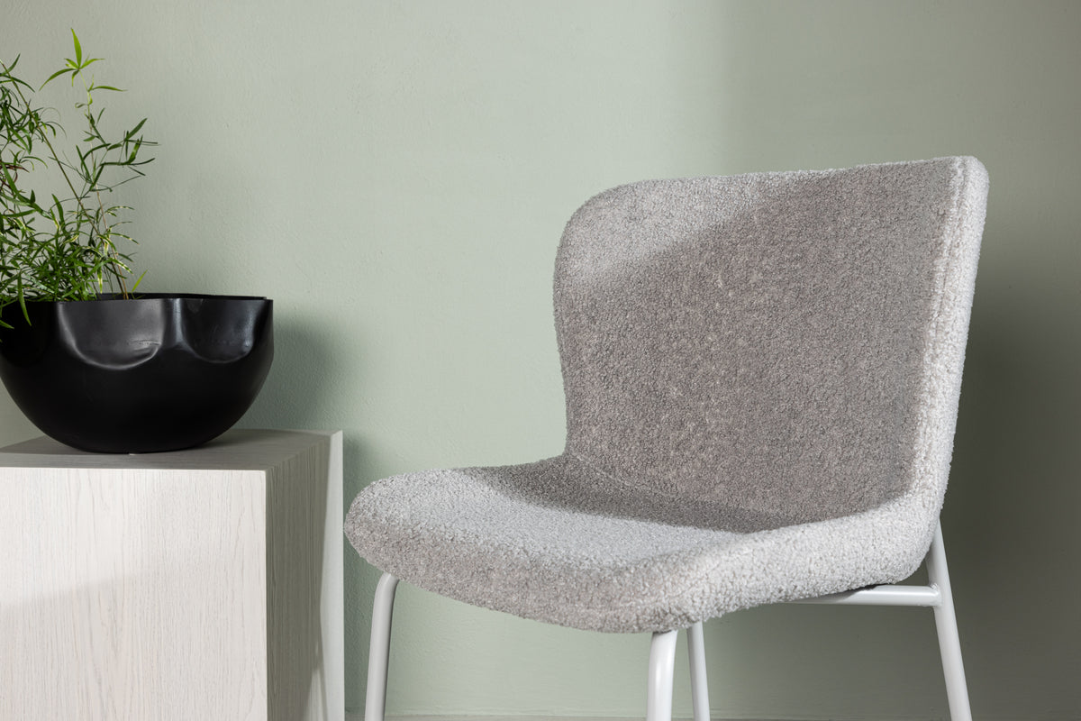 Modesto Spisebordsstol 2-pak Grå