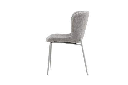 Modesto Spisebordsstol 2-pak Grå