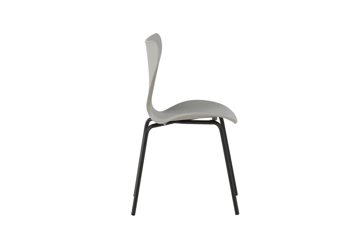 Spisebordsstol Lysegrå