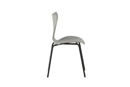 Spisebordsstol Lysegrå