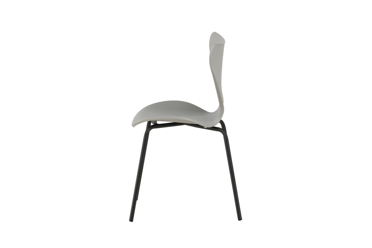 Spisebordsstol Lysegrå