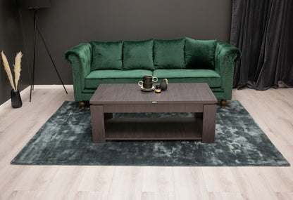 Velour 3-personers Sofa Grøn