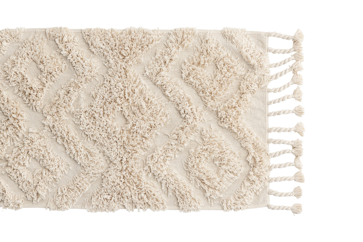 Hilma Rektangulære Måtter 80 x 50 Off-white