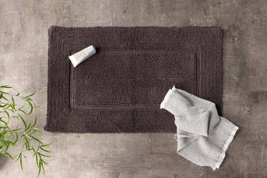 Rektangulært tæppe 80 x 50 Grå