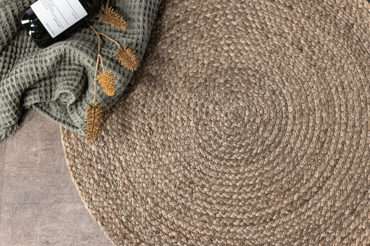 Rundt tæppe 60 Nature