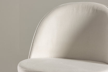 Velvet Spisestol 2-pak Creme