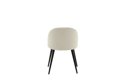 Velvet Spisestol 2-pak Creme