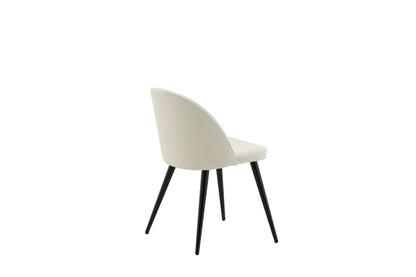 Velvet Spisestol 2-pak Creme