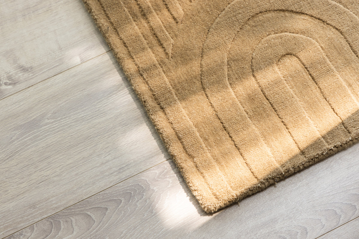 Rektangulært tæppe 80 x 50 Beige