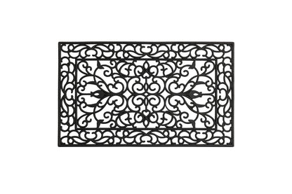 Rektangulært tæppe 75 x 45 Sort