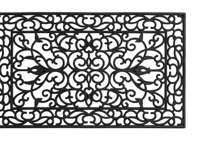 Rektangulært tæppe 75 x 45 Sort