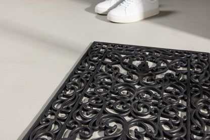 Rektangulært tæppe 75 x 45 Sort