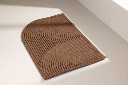 Rektangulært tæppe 60 x 90 Nature