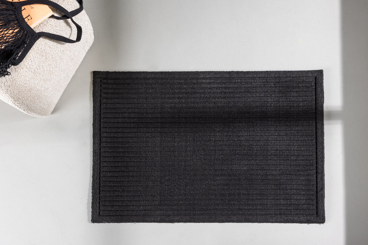 Bosse Rektangulære Måtter 90 x 60 Sort