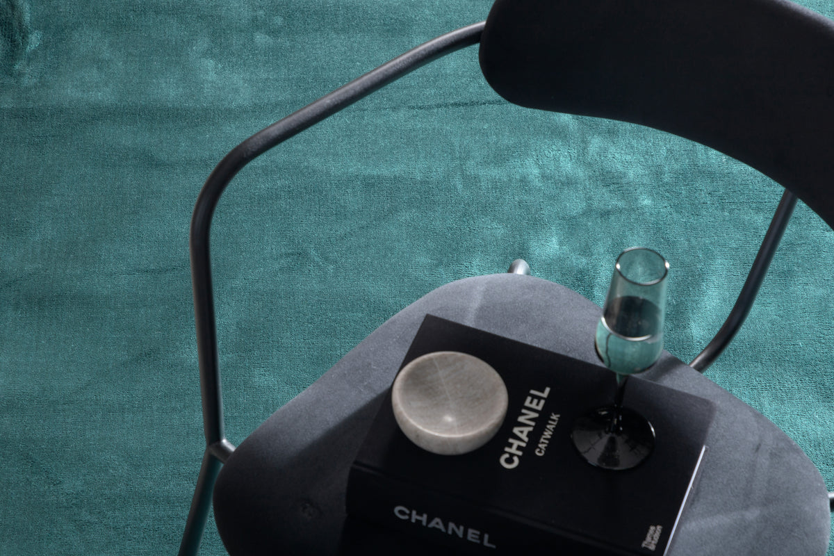 Rektangulært tæppe 171 x 242 Grøn