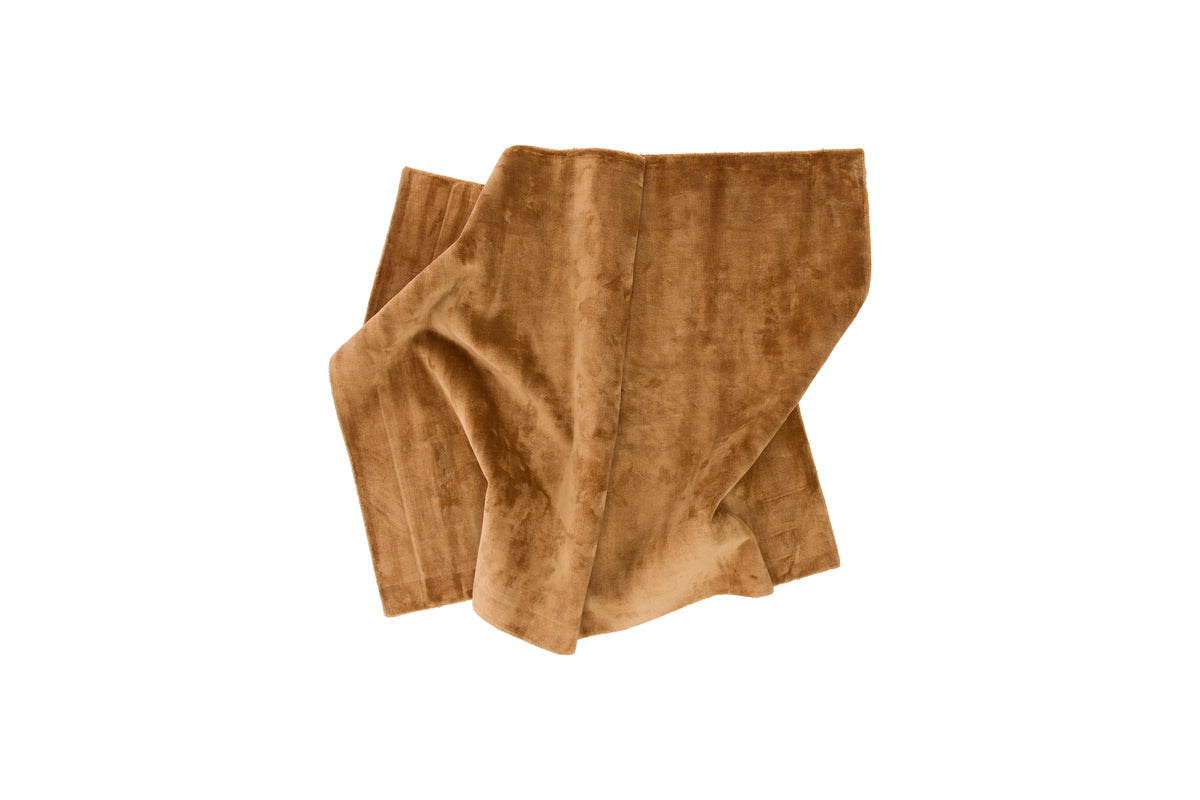 Indra Rektangulært tæppe 171 x 242 Sennepsgul